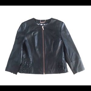 Ted Baker Black Leather Jacket